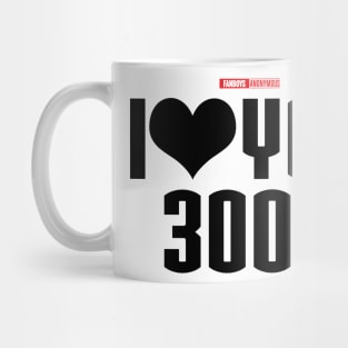 I Love You 3000 v1 (black) Mug